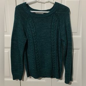 💘 2 for $20 💘 Cable knit sparkle sweater